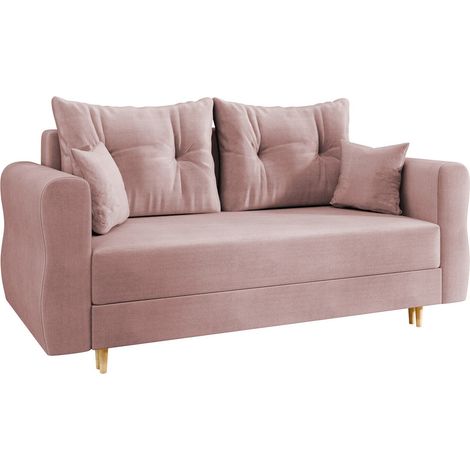 Sofá cama Veldala 100, Manila 09, Almacenaje, 0, 85x167x77cm (1/5)