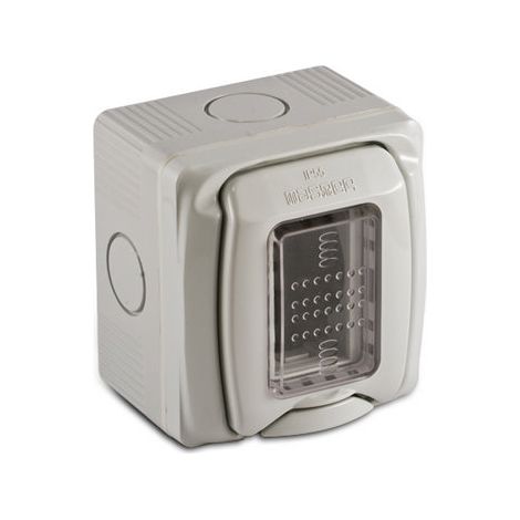 SUB CONTENITORE PARETE IP55- 2 moduli- ATON- pezzi 1 (1/2)