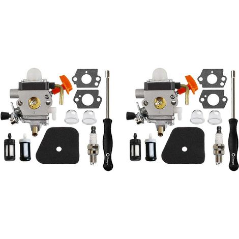 2X FS110 FS110R FS130 FS130R carburateur pour STIHL C1Q S174 FS90 FS90R HT101 FS100 KM110R KM130 HL100 HT100 FS100RX (1/5)