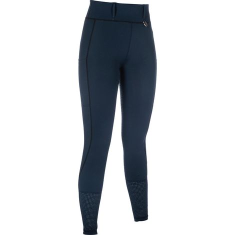 42 IT, nero: Leggings equitazione da donna modello Juna full grip tagliato al laser (1/5)