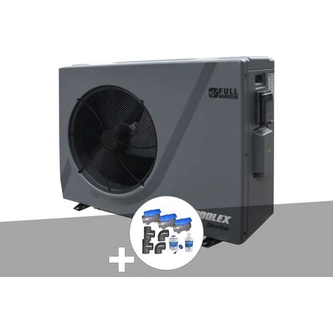 Pompe à chaleur 20,10 kW Poolex Silverline FI 200 + Kit by-pass Ø 50 mm