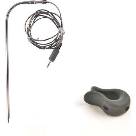 Mastrad F73050 - Kit di ricambio per cavo + attacco speciale a induzione per sonda cucina M°CLASSIC, grigio