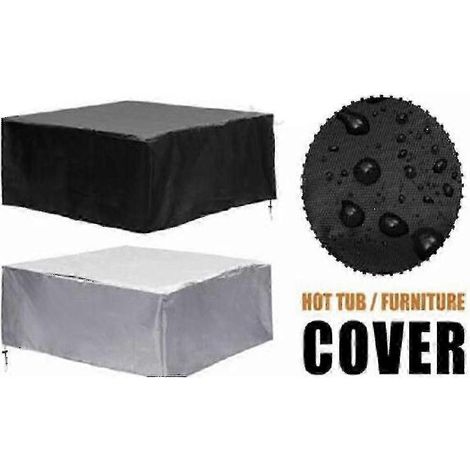 Couverture carrée étanche pour spa extérieur -t KFWHBYV (1/4)