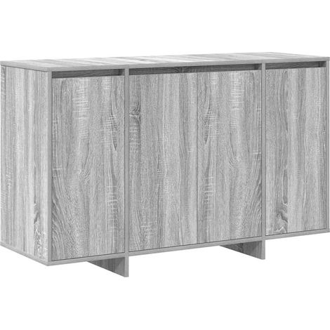 Maison Exclusive - Credenza Grigio sonoma 120 x 41 x 75 cm Legno multistrato