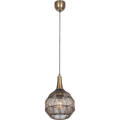 Suspension industrielle Trio Soraya patine Ø26 E27 métal (1/3)