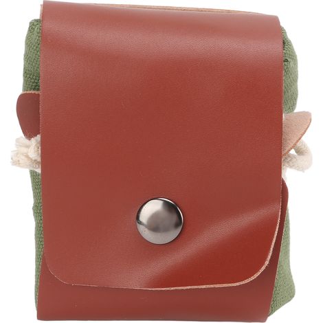 Outdoor-Pflanztasche aus PU und Canvas, Obsterntetasche, grüne Campinggürteltasche (1/5)