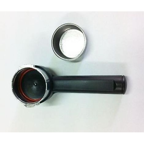 BRACCETTO PORTAFILTRO PRESSURIZZATO UNIVERSALE SAECO CON FILTRO 2 TZ CD 38889600 (1/2)