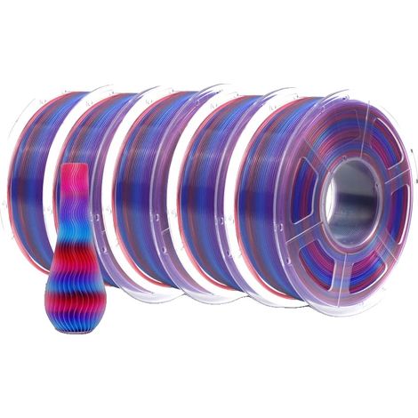 JAYO PLA-Filament, 1,75 mm Durchmesser, 5 Rollen (1/2)