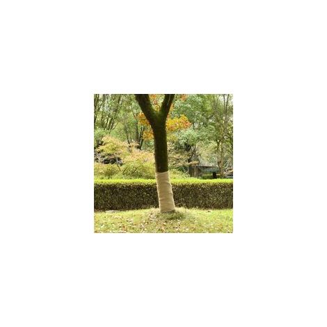 Rouleau de jute 1 x 5 m 100 % jute 200 g/m² - Crezuo (1/4)