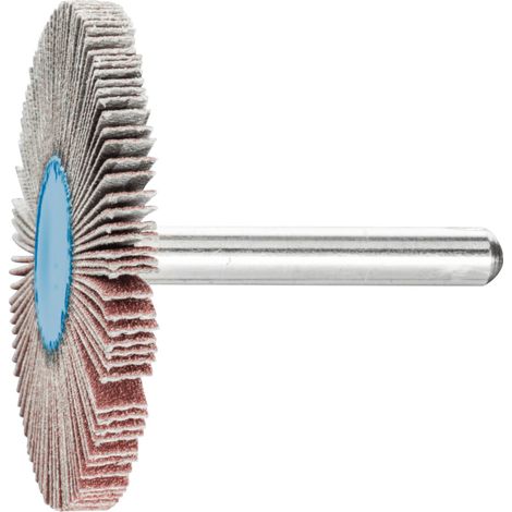 PFERD TOOLS Korund Fächerschleifer F Ø 50x5 mm Schaft-Ø 6 mm A120 für Feinschliff und Finish 10 Stk (1/5)