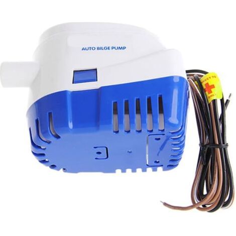 S-giant Pompe de cale submersible automatique pour bateau, caravane, camping, petite piscine et fontaine 12 V 4 165 l/h (1/3)