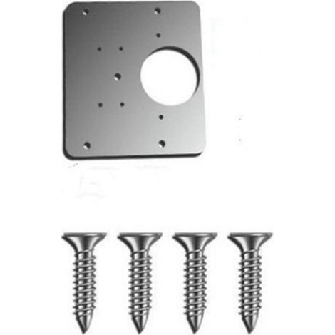 Réparation de charnières, plaques de jonction plates en acier inoxydable (1/5)