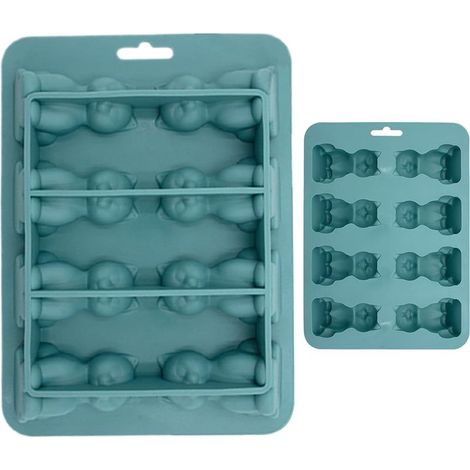 de Glaçons Bac à Silicone Antiadhésif Inodore Démoulage (1/5)