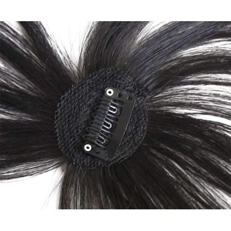 Frange 3D Air Bangs Extension Invisible Sans Couture Naturelle Fine (1/5)