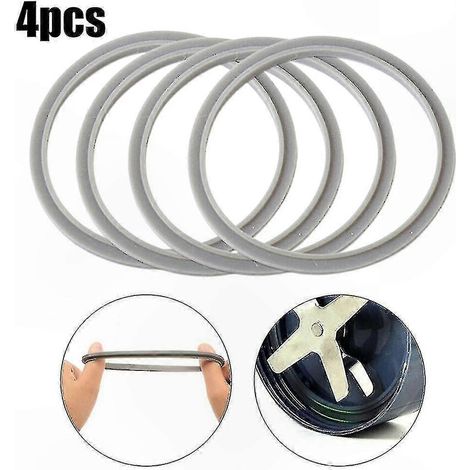 Joint d'étanchéité en caoutchouc de rechange pour mixeurs - 1/4 pièce, compatible avec les modèles 900 W (4 pièces) (1/5)