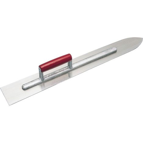 KAUFMANN Bodenlegerglätte rostfrei langer Alu-Steg 600 x 120 x 1 mm