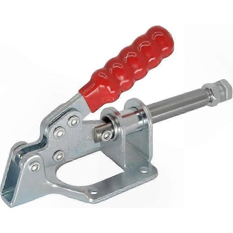 32-mm-Hebelklemme, 300 lbs Haltekraft, Kolbenhub, Druck-Zug-Klemmung, hochbelastbar, Schweißen und Holzbearbeitung, Schnellspannklemme. (1/5)