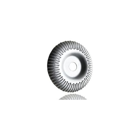Disco abrasivo per legno da 115 mm, disco abrasivo per legno per levigatura grossolana di materiali, disco per intaglio del legno adatto per smerigliatrici angolari da 115 mm-125 mm - Crezuo