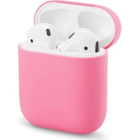 Housse en Silicone Pour Airpods 2-1 Écouteur Coque Protecteur Souple Fundas Airpods Pro Cosses D'air Couvre Ea rose red -GE11658 (1/4)