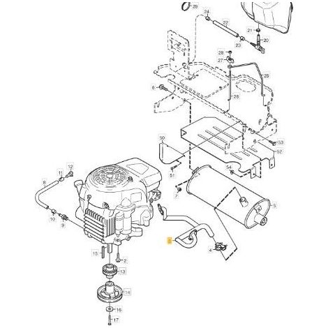 KPL-AUSPUFFROHR (HONDA) ORIGINAL STIGA – 1134-5947-01
