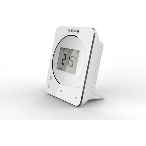 Bosch Mando a distancia por radio CR 20 RF Medición de temperatura y humedad,116x95x32, 7738112943