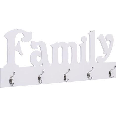 Porte-manteau mural FAMILY 74x29,5 cm (1/5)