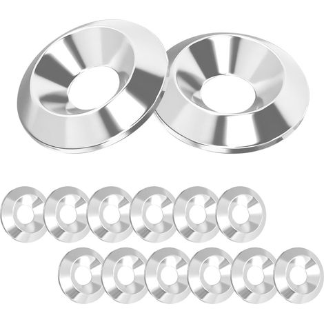 Rondelles de tasse M6x18mm acier inoxydable tête plate pour boulons lot de 20 (1/5)