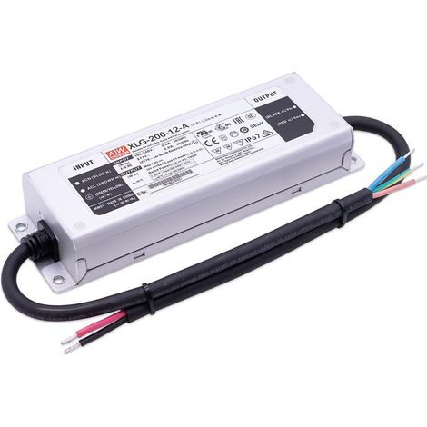 Mean Well XLG-200-12-A LED Netzteil 192W 12V 16A IP67 Schaltnetzteil CV
