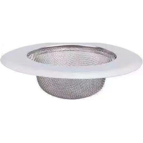 Bonde de sol en acier inoxydable, bonde anti-obstruction, baignoire, nettoyage des cheveux, filtre de récupération adapté à (1/5)