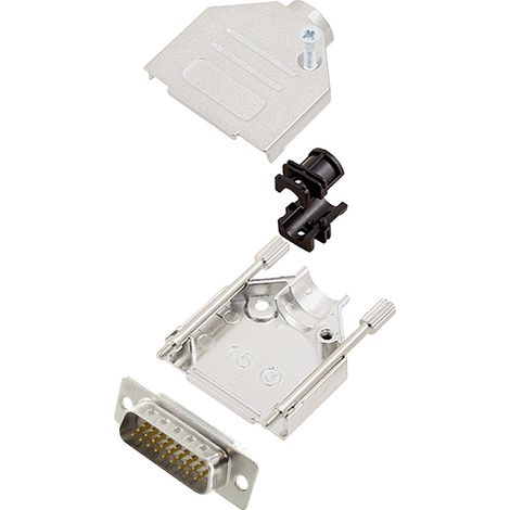 encitech DTZK15-HDP26-W-K 6355-8012-02 D-SUB Stiftleisten-Set 180 ° Polzahl: 26 Lötkelch 1 St.