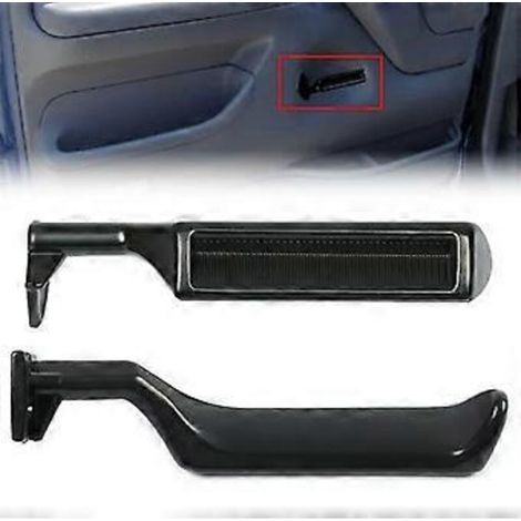 Poignée De Porte Intérieure - Plastique Noir - Compatible Ford F-100 1987-1997 - 1 Paire (1/5)