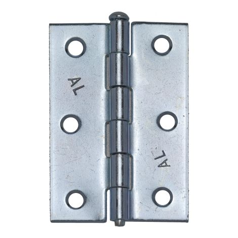 charniA re art 840 en fer poli axe amovible 50x40 mm pour huisseries