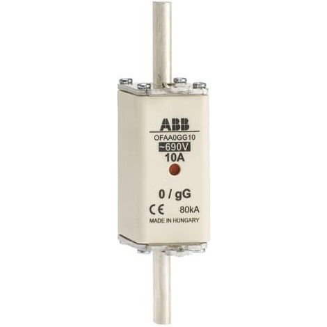 Fusible Couteau 35A GG Taille 0 690V 1SCA022703R1880 ABB 922745