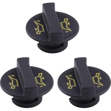3 bouchons de remplissage d'huile pour Ford Fiesta Focus Mondeo Escort Ka 1135010, YS4G6766AA, K100144, 1180.R1, 1004134110 (1/5)