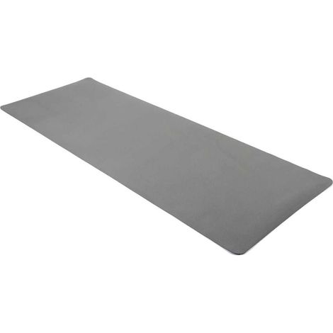 Tapis de fitness dimensions 173x61 cm coloris gris (1/5)