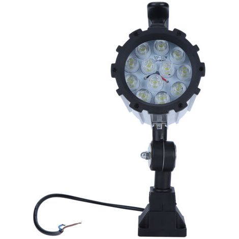 12W 24V tanche CNC Machine 12LED Lumière De Travail Lampes clairage Bras Court pour Outil Industriel (1/5)