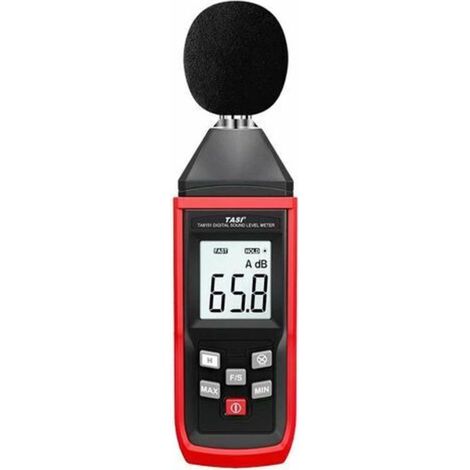 Sonometre Numérique sonomètres 30130dB Decibel compteur enregistreur bruit détecteur de bruit numérique audio outil de diagnostic ,1 pcs (1/5)
