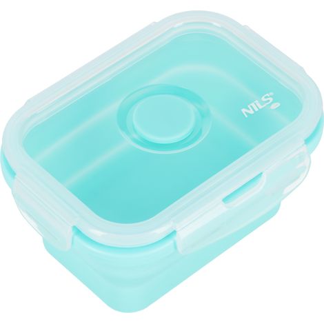 NC4105 contenedor/fiambrera plegable color menta 355 ml Nils Camp (1/4)