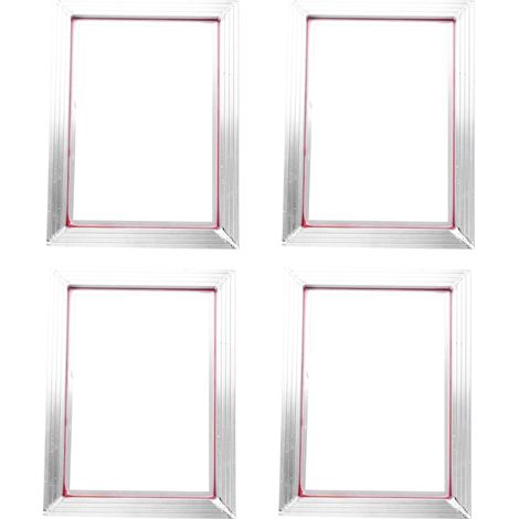 4X Cadre 31X41cm en Aluminium pour Impression D'écran A3 avec en Polyester Imprimée Soie Blanche 43T pour Cartes de Circuit Imprimé de Haute Précision (1/4)