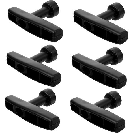 6pièces Poignées De Démarrage Manuelles Robustes pour Tronçonneuses Accessoire Durable pour Et Moteurs à Essence (1/5)
