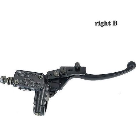Maître-cylindre de frein avant pour moto, levier de frein hydraulique, flexible de frein, étriers de frein pour dirt bike, pit bike, quad, karting - Pompe avant droite (1/5)