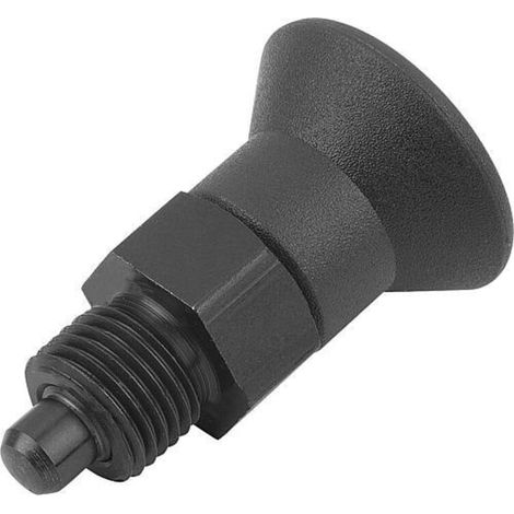 KIPP Arretierbolzen M10x1 D5 Form AP Gewindesicherung Gr.1 kurze Ausführung (1/3)