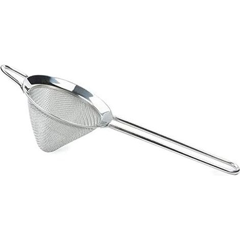 1 Passoire Filtre Acier Inoxydable Mailles Fines  Filtre conique en maille fine Bar Cocktail Thé