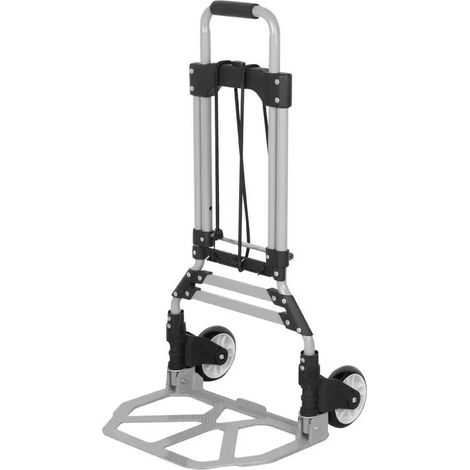 Brouette aktive folding trolley capacité 70 kg dimensions 40x40x75/100 cm (1/3)