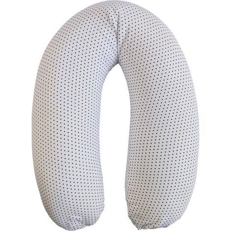 Coussin de maternité et d'allaitement CANDIDE CAN3275052061287 U jersey étoiles Blanc / Bleu marine (1/4)