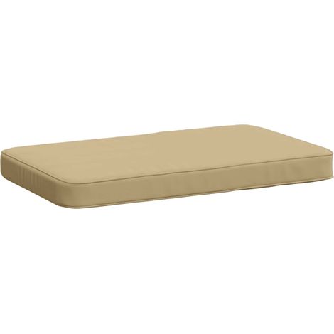Coussin de banc 1 pièce VUGHT 100 % polyester Beige vidaXL