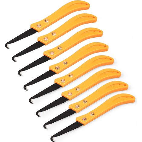 Ciseau à carreler 8 pièces – Pour joint, mortier, nettoyage – Outil réparation carrelage, bois – Efficacité (1/5)