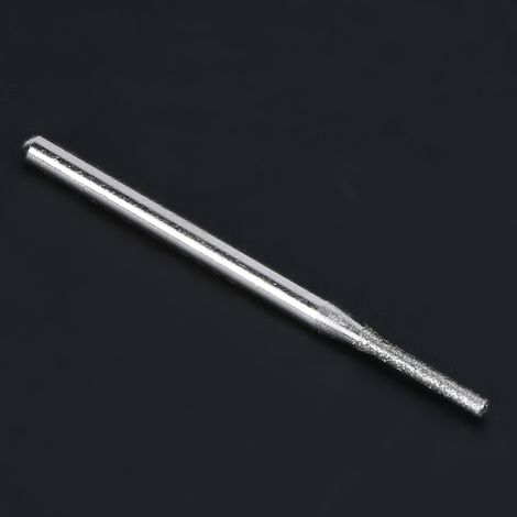 Ensemble de 30 aiguilles à aiguiser cylindriques plates en émeri, accessoires pour meuleuse électrique, 1,5 mm (1/5)
