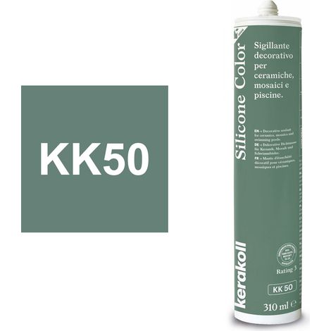 Kerakoll SILICONE COLOR KK50 sigillante decorativo ceramiche 310 ML