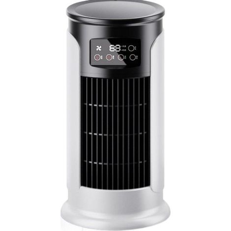 Verdunstungsluftkühler, Luftbefeuchter, Tischventilator, leiser USB-Ventilator, 29,5 x 15,5 x 15,5 cm (1/4)